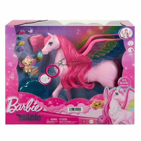 Rotaļu Zirgs Barbie HLC40 Plastmasa Rozā