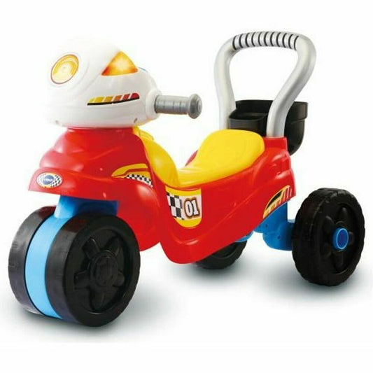 Trīsritenis Vtech Baby Trotti Moto 3 in 1 Bērnu Atspērienu motocikls