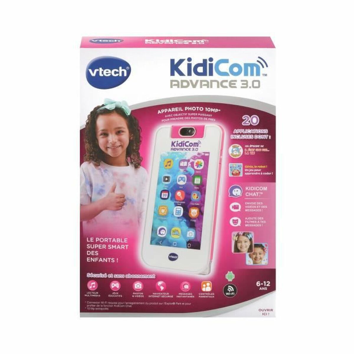 Interaktīvā Planšete Bērniem Vtech Kidicom Advance 3.0