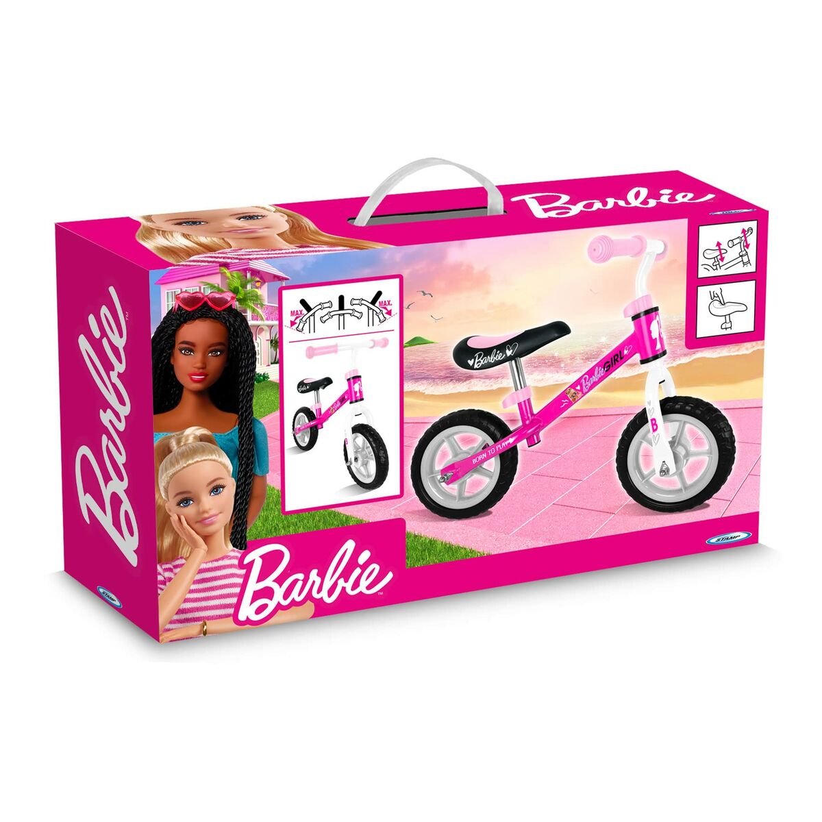 Bērnu velosipēds Stamp Barbie