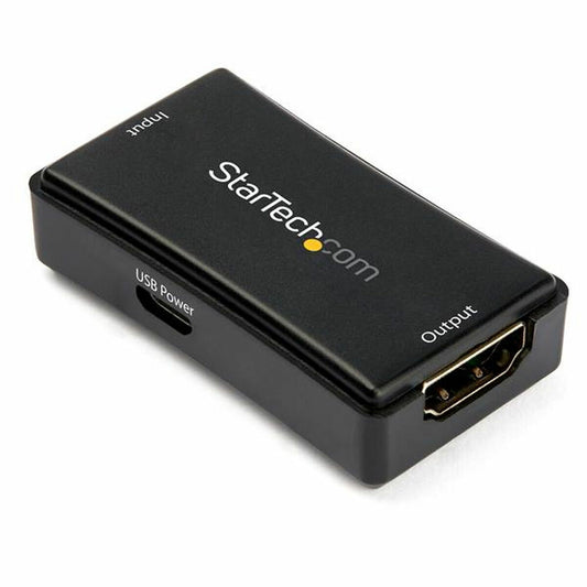 Pastiprinātājs HDMI Startech HDBOOST4K2 Melns