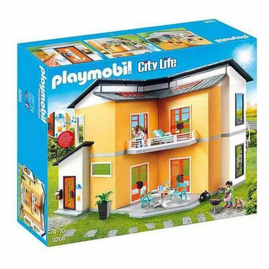 City Live Modern House Playmobil 9266