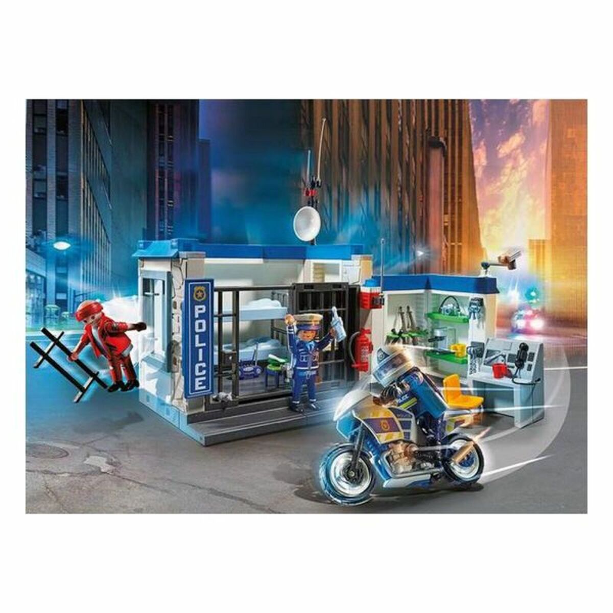 City Action Prison Escape Playmobil 70568 Policists (161 pcs)