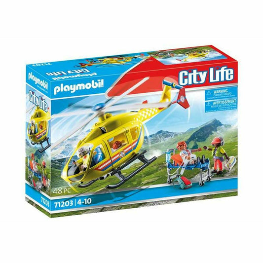 Playmobil Rescue helicoptere 48 Daudzums
