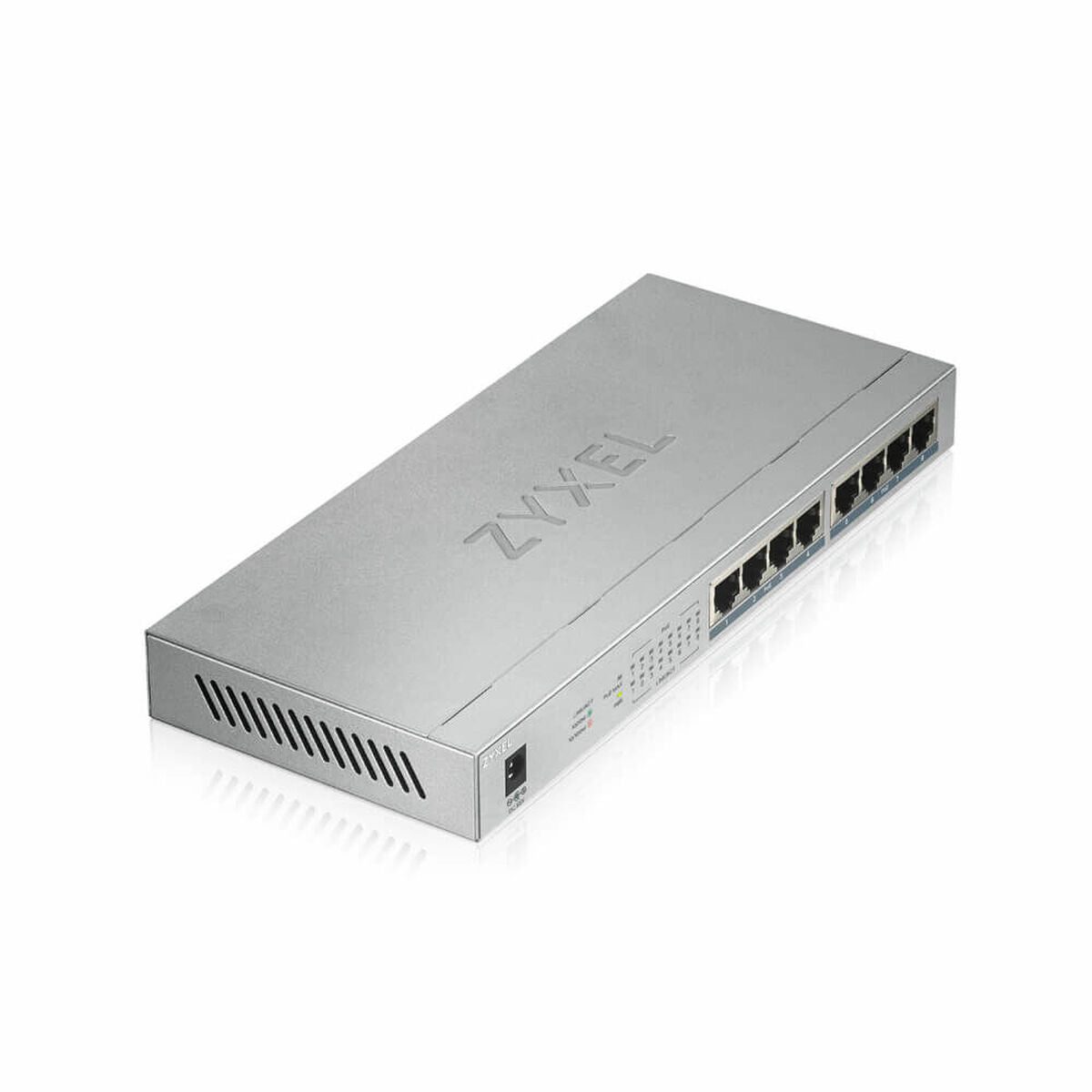 Komutators ZyXEL GS1008HP Gigabit Ethernet