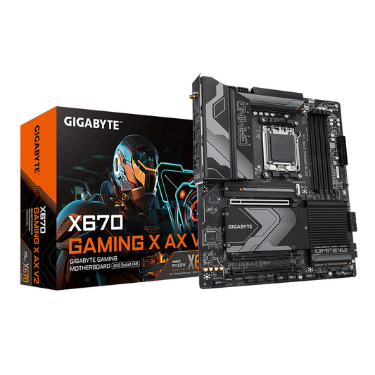 Mātesplate Gigabyte X670 GAMING X AX V2 Intel Wi-Fi 6 AMD AMD X670 AMD AM5