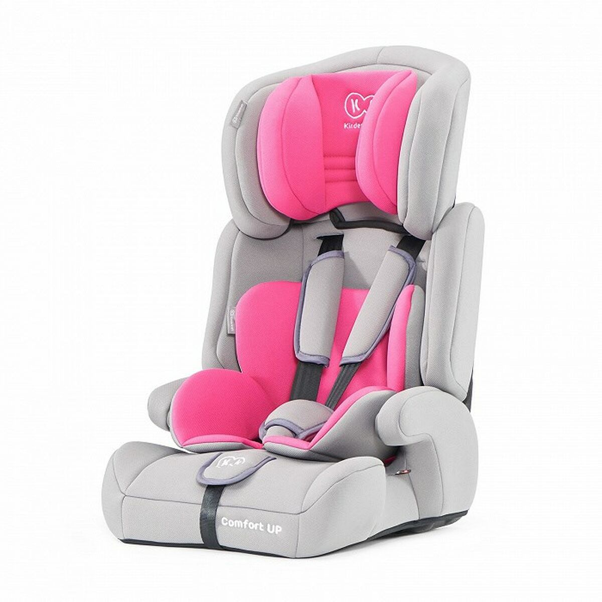 Auto Krēsls Kinderkraft Comfort Up 9-36 kg Rozā Monohromatiskais Bērnu autosēdeklītis