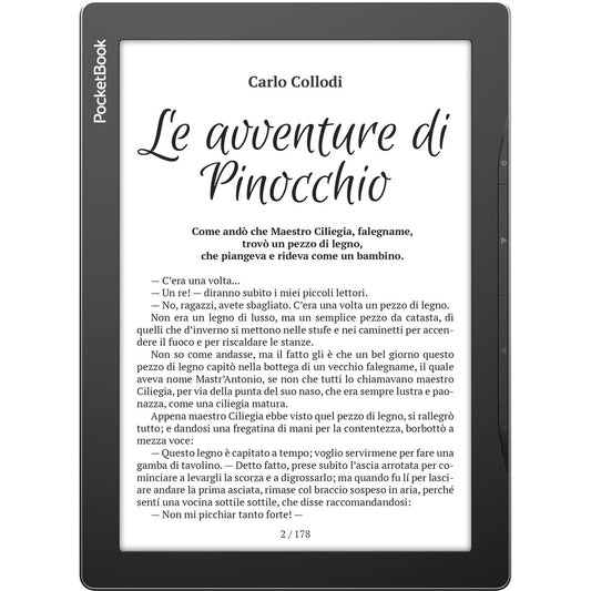 Elektroniskā Grāmata PocketBook InkPad Lite Melns/Pelēks 8 GB 10"