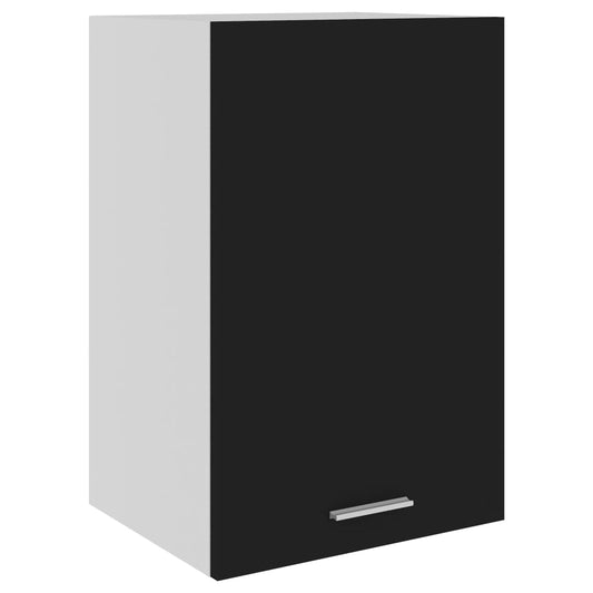 virtuves skapītis, melns, 39,5x31x60 cm, skaidu plāksne