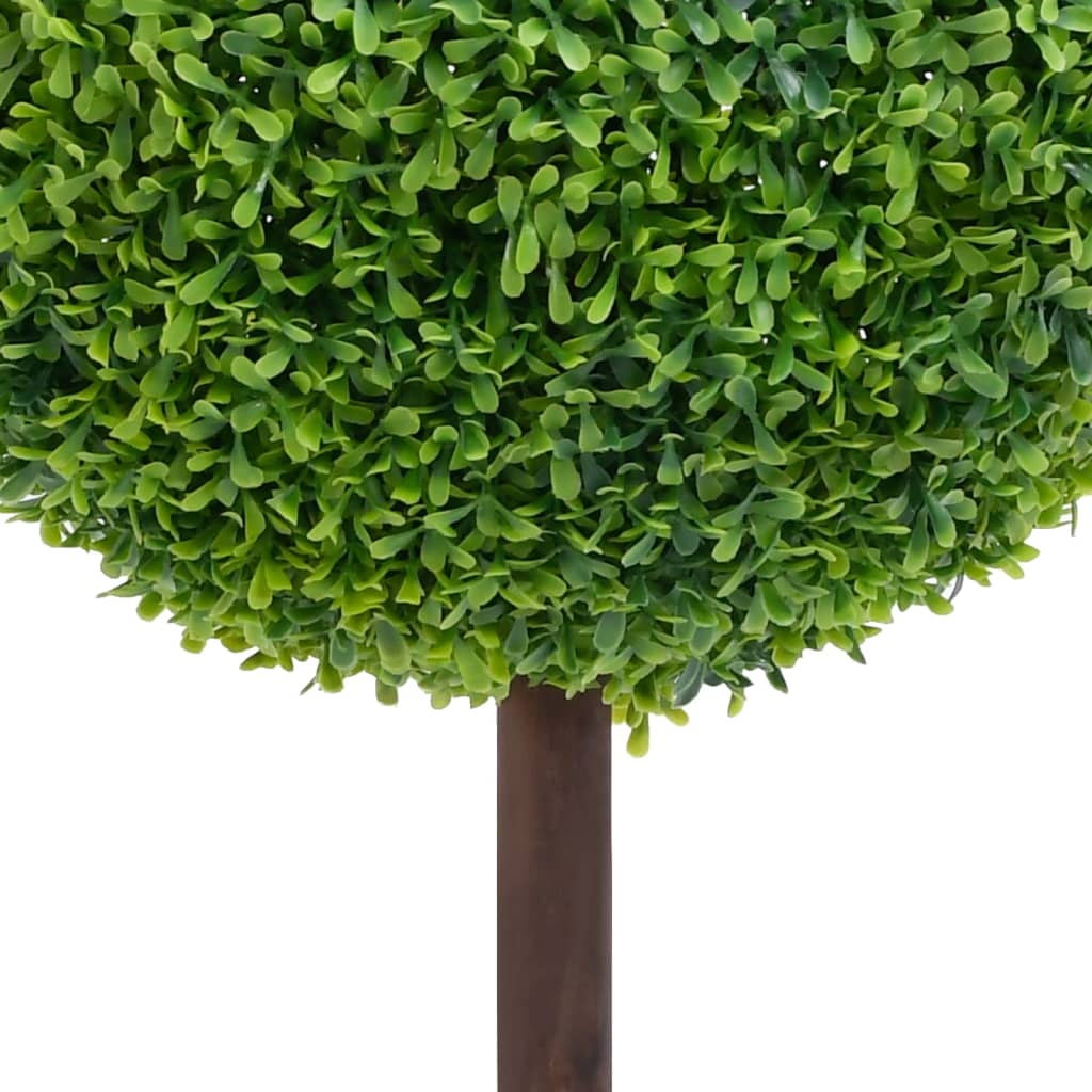 mākslīgais buksis ar podiņu, apaļš, zaļš, 71 cm