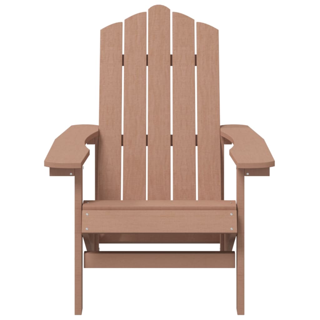 dārza krēsls, HDPE, brūns