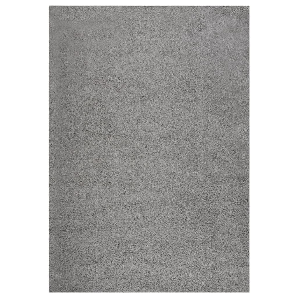 paklājs, Shaggy, pinkains, pelēks, 140x200 cm