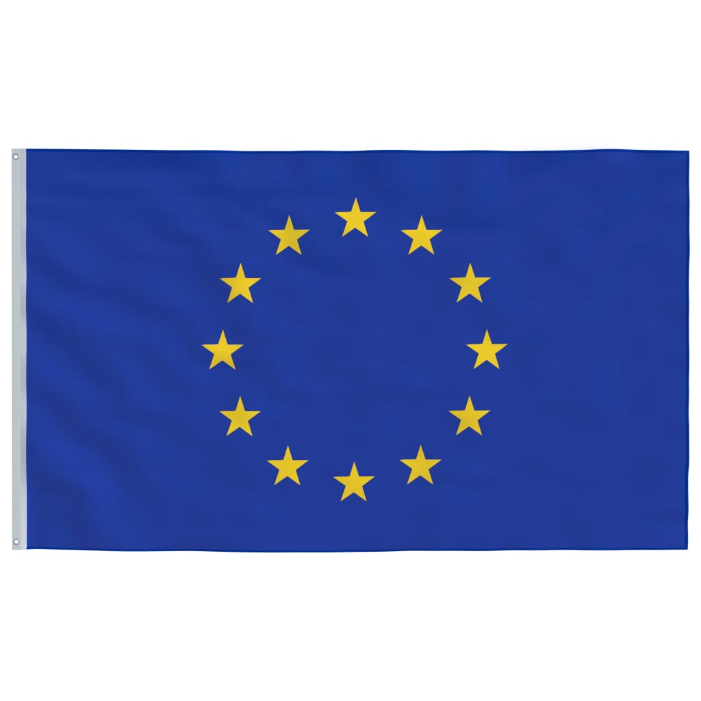 Eiropas Savienības karogs un masts, 5,55 m, alumīnijs