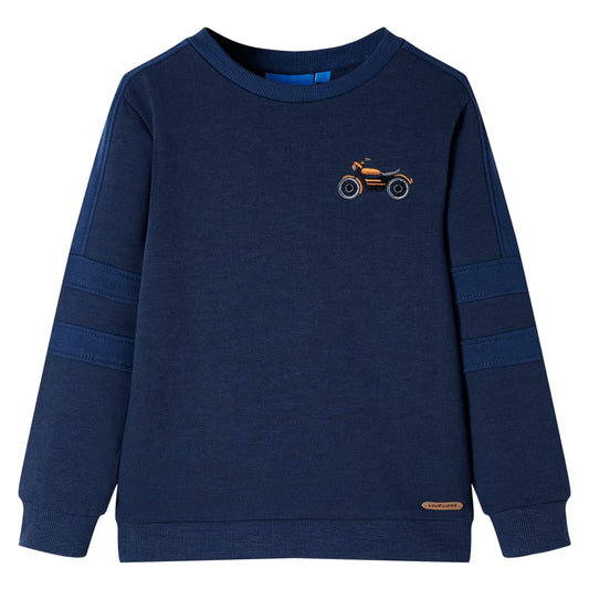Bērnu džemperis, nevienmērīgi zils, 128