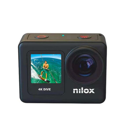 Sporta Kamera Nilox NXAC4KDIVE001 Melns