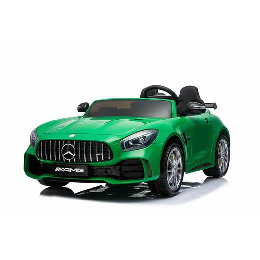 Bērnu elektriskā automašīna Injusa Mercedes Amg Gtr 2 Seaters Zaļš - amshop.lv