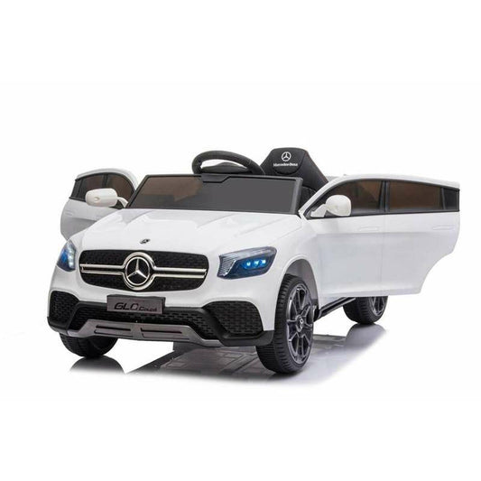 Bērnu elektriskā automašīna Injusa Mercedes Glc Balts 12 V - amshop.lv