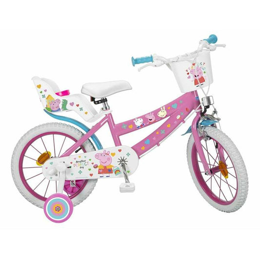Bērnu velosipēds Peppa Pig 16" Rozā