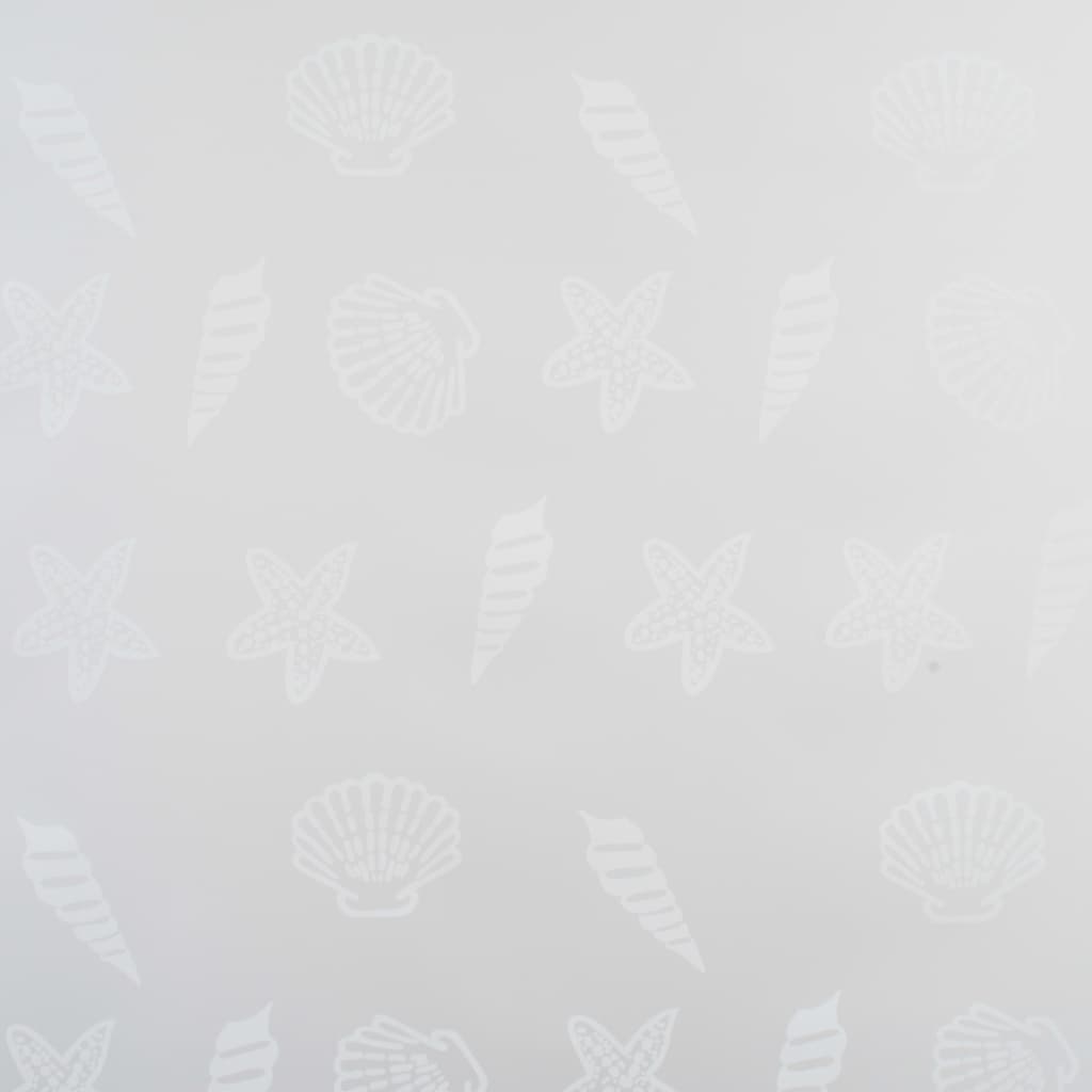 rullo žalūzija dušai, 100x240 cm, jūras zvaigžņu dizains