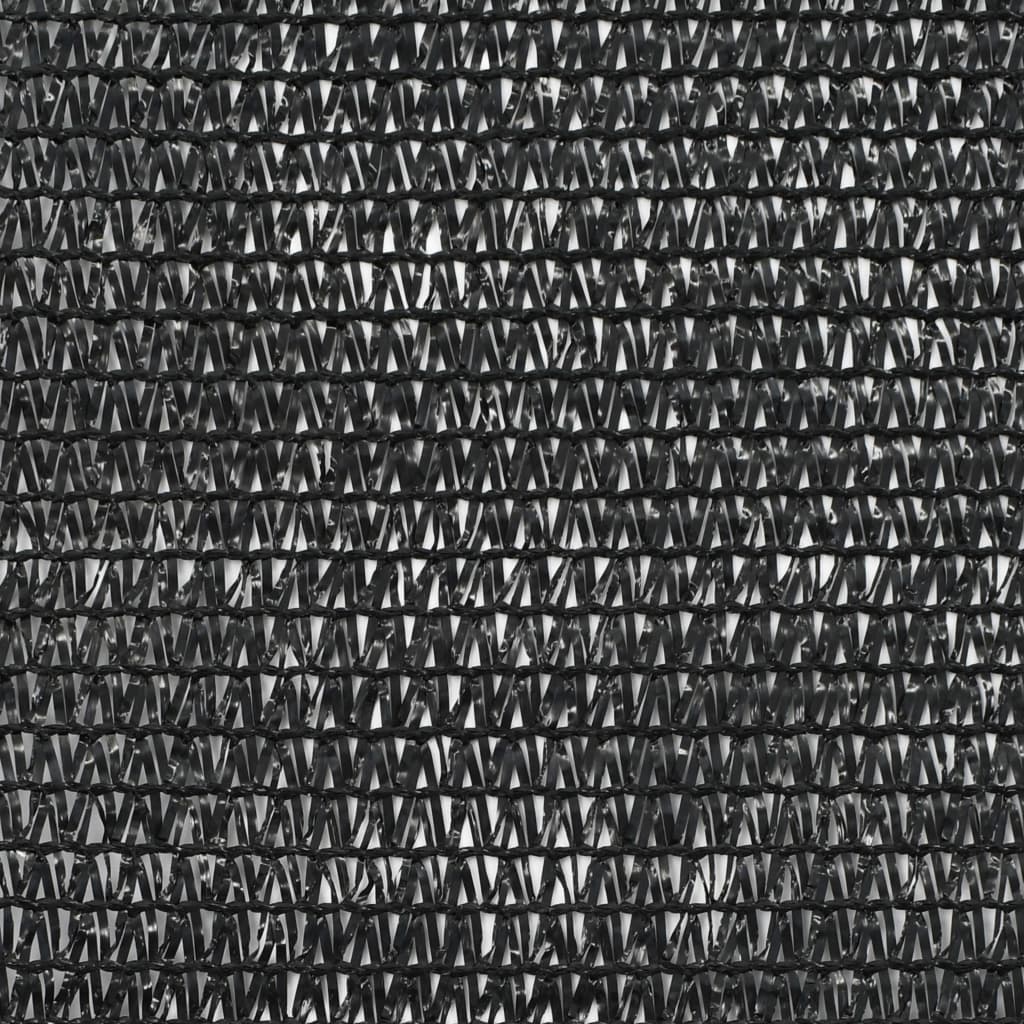 tenisa laukuma tīkls, HDPE, 1,6x50 m, melns