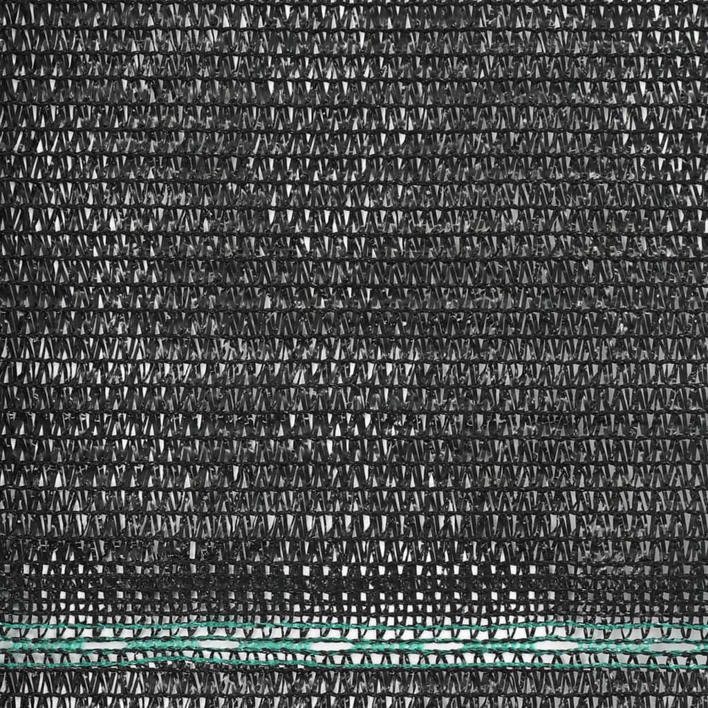 tenisa laukuma tīkls, HDPE, 1,6x50 m, melns