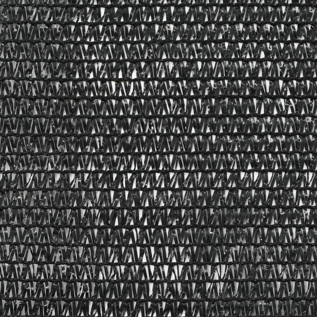 tenisa laukuma tīkls, HDPE, 1,8x50 m, melns