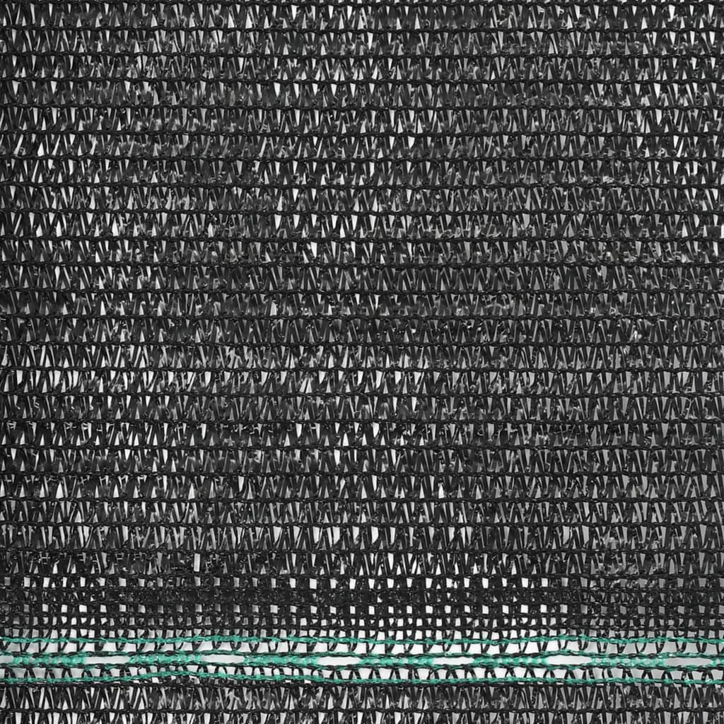 tenisa laukuma tīkls, HDPE, 2x25 m, melns