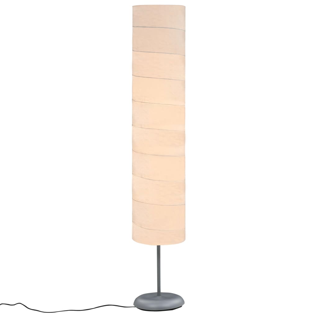 grīdas lampa ar statīvu, 121 cm, balta, E27