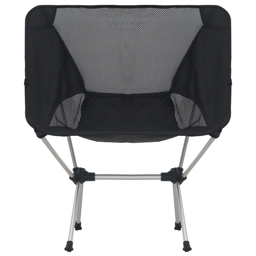 kempinga krēsli ar somu, 2 gab., 54x50x65 cm, alumīnijs - amshop.lv