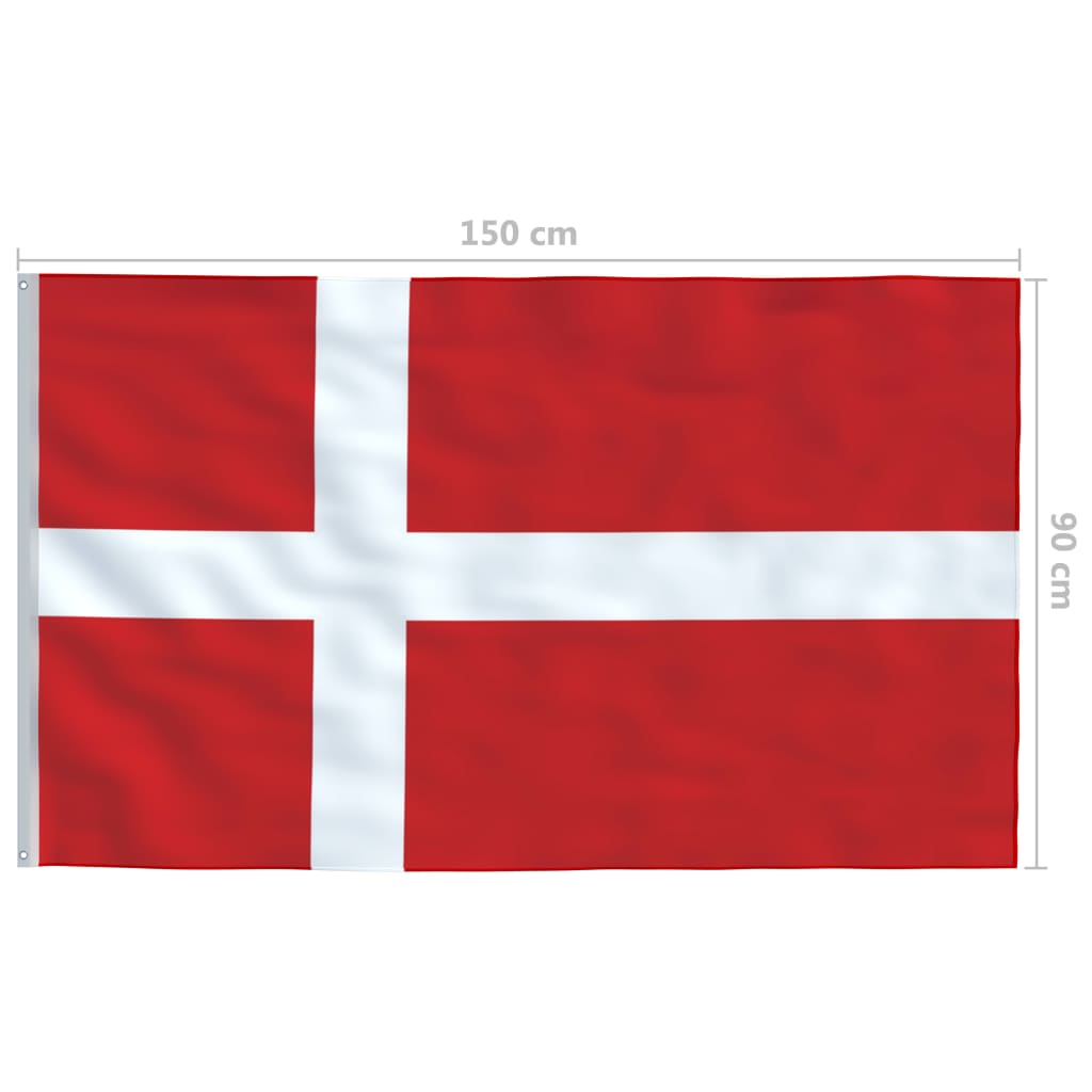 Dānijas karogs, 90x150 cm