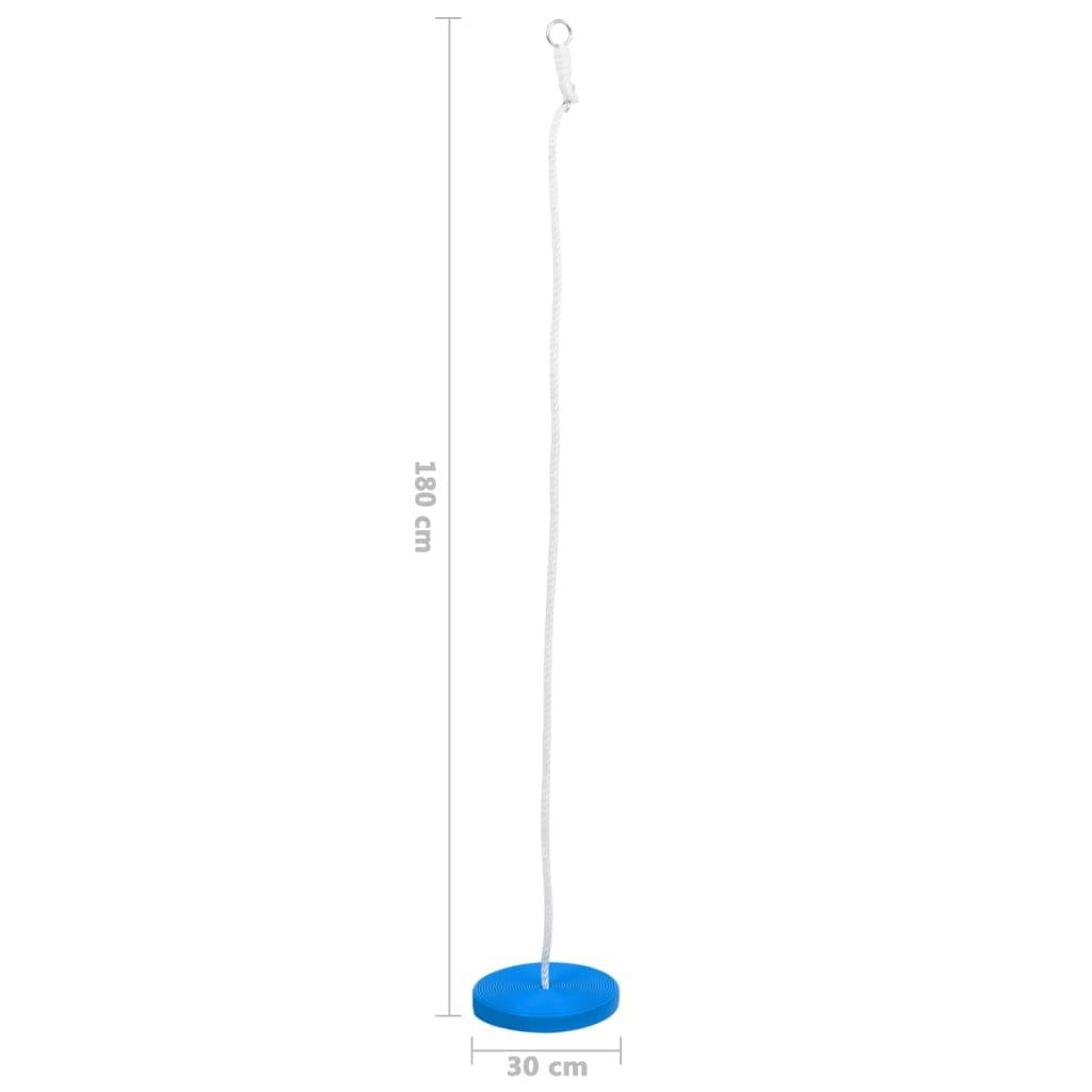 diska šūpoles, 180 cm, zilas - amshop.lv