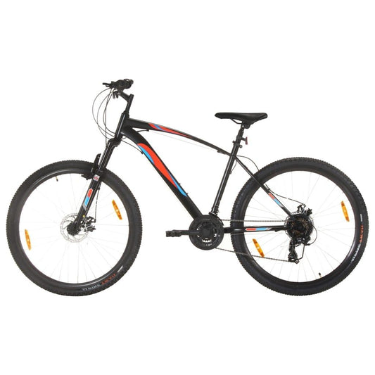 kalnu velosipēds, 21 ātrums, 29'', 48 cm rāmis, melns - amshop.lv