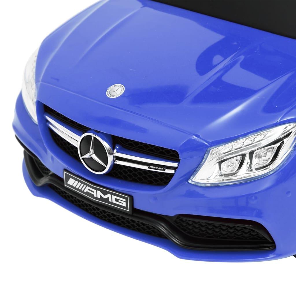 stumjams rotaļu auto, Mercedes-Benz C63, zils - amshop.lv