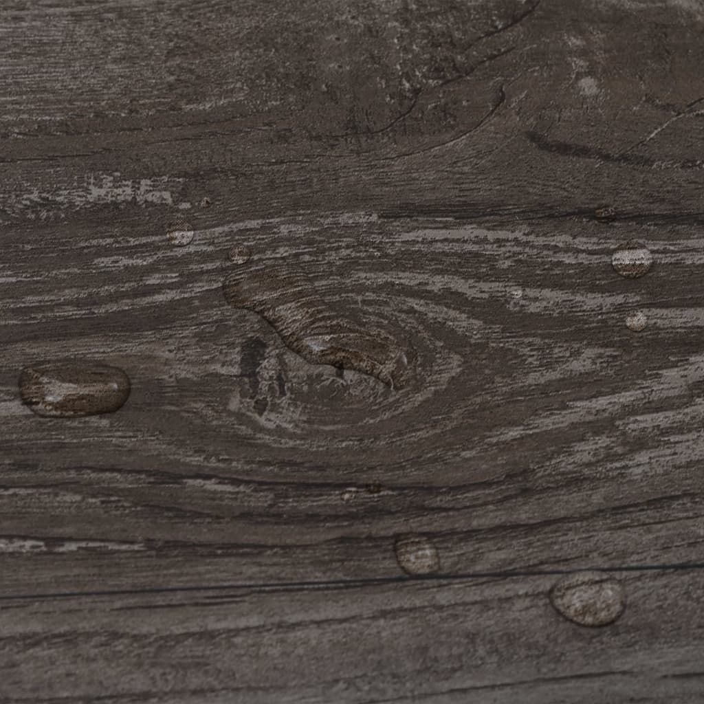 grīdas dēļi, pašlīmējoši, 5,21 m², 2 mm, svītrains koks, PVC