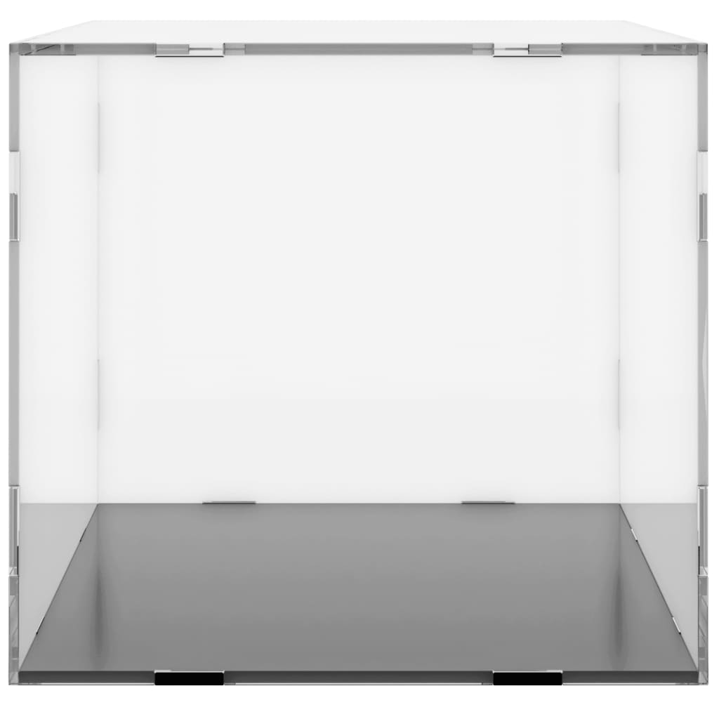 vitrīnas kaste, caurspīdīga, 24x12x11 cm, akrils