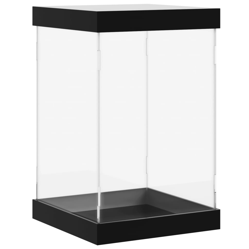 vitrīnas kaste, caurspīdīga, 14x14x22 cm, akrils