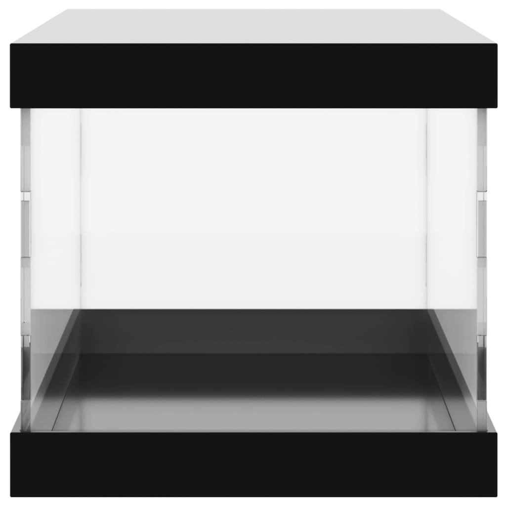 vitrīnas kaste, caurspīdīga, 30x15x14 cm, akrils