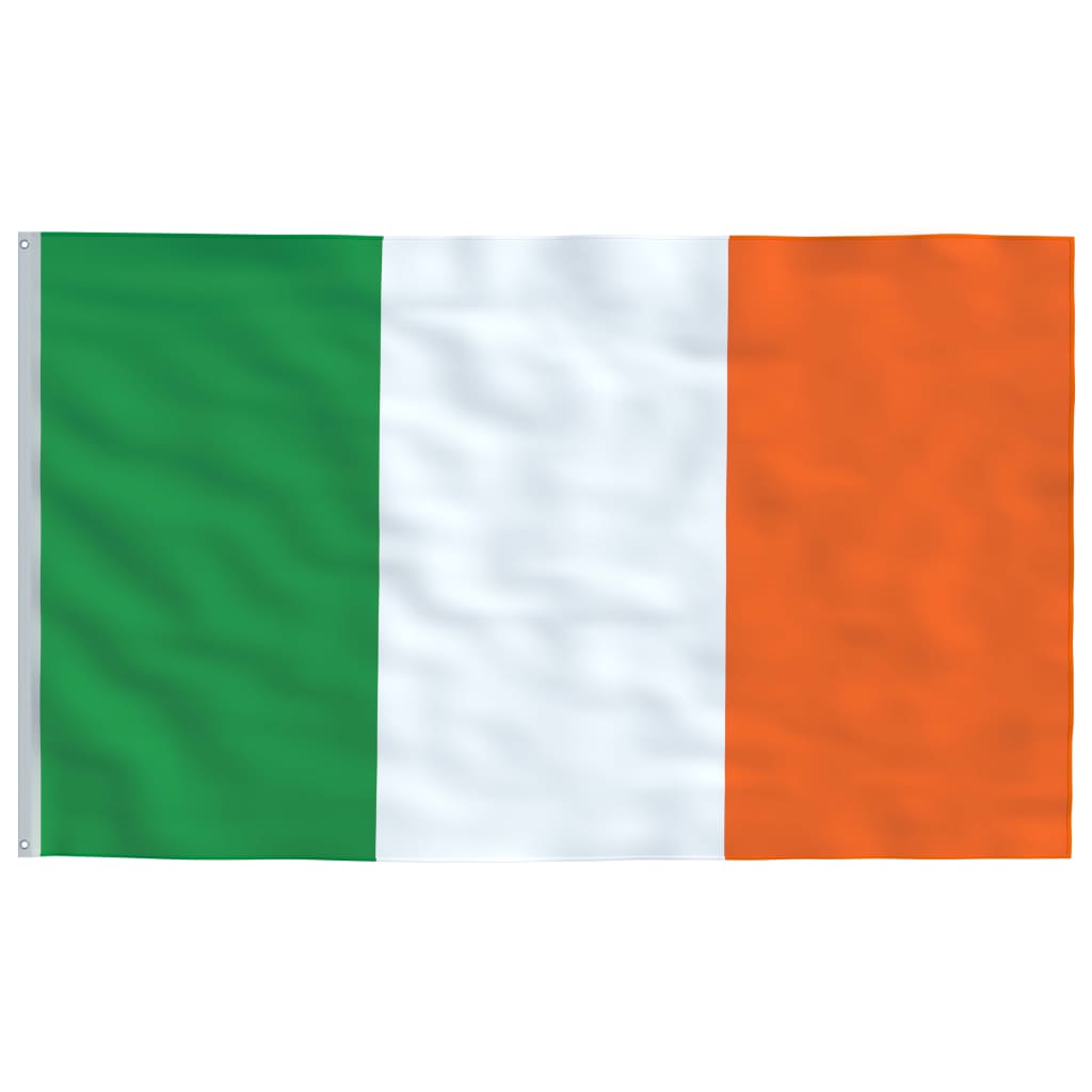 Īrijas karogs un masts, 6,23 m, alumīnijs