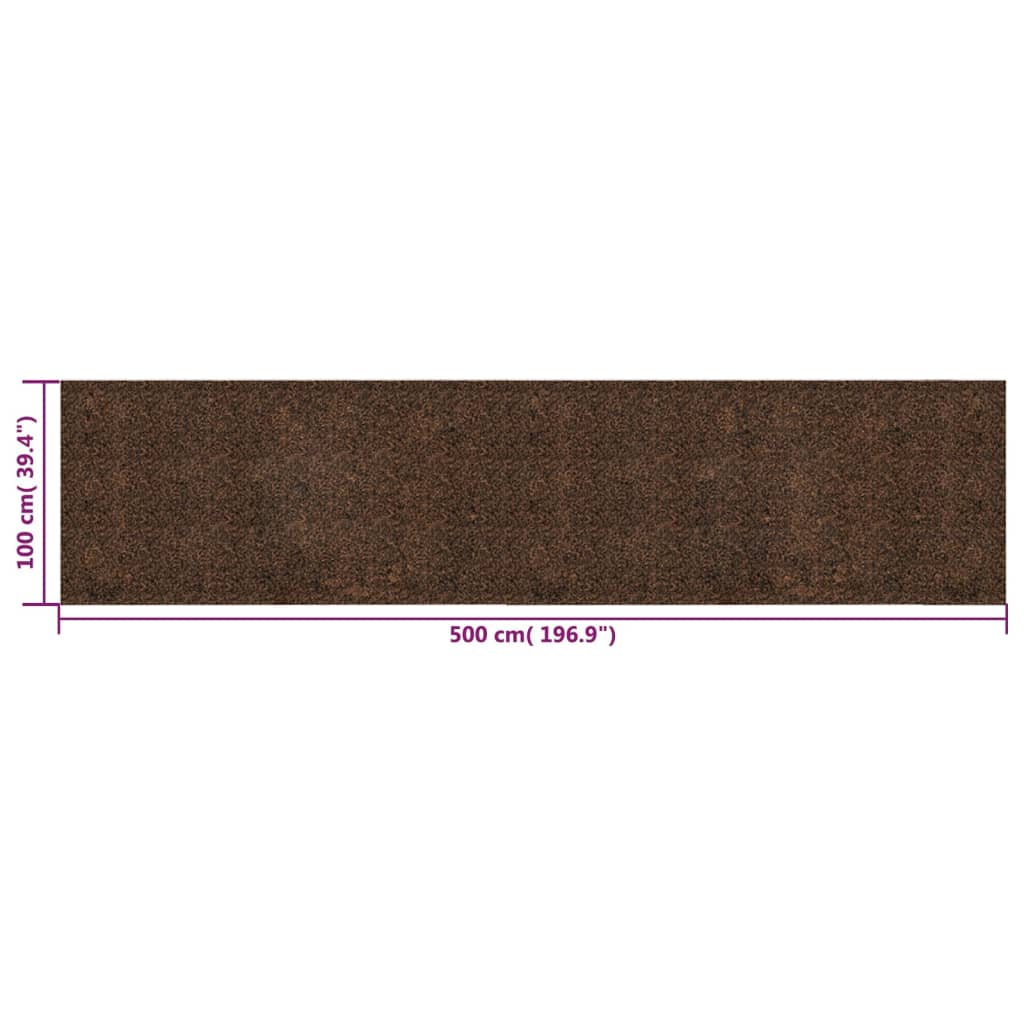 gumijas korķa rullis, 100x500 cm, 5 mm