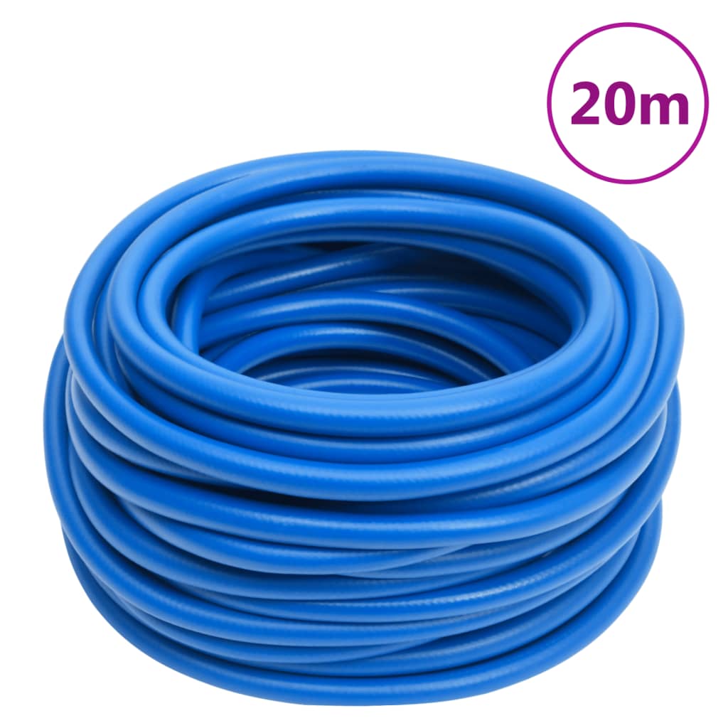 gaisa šļūtene, zila, 0,6", 20 m, PVC