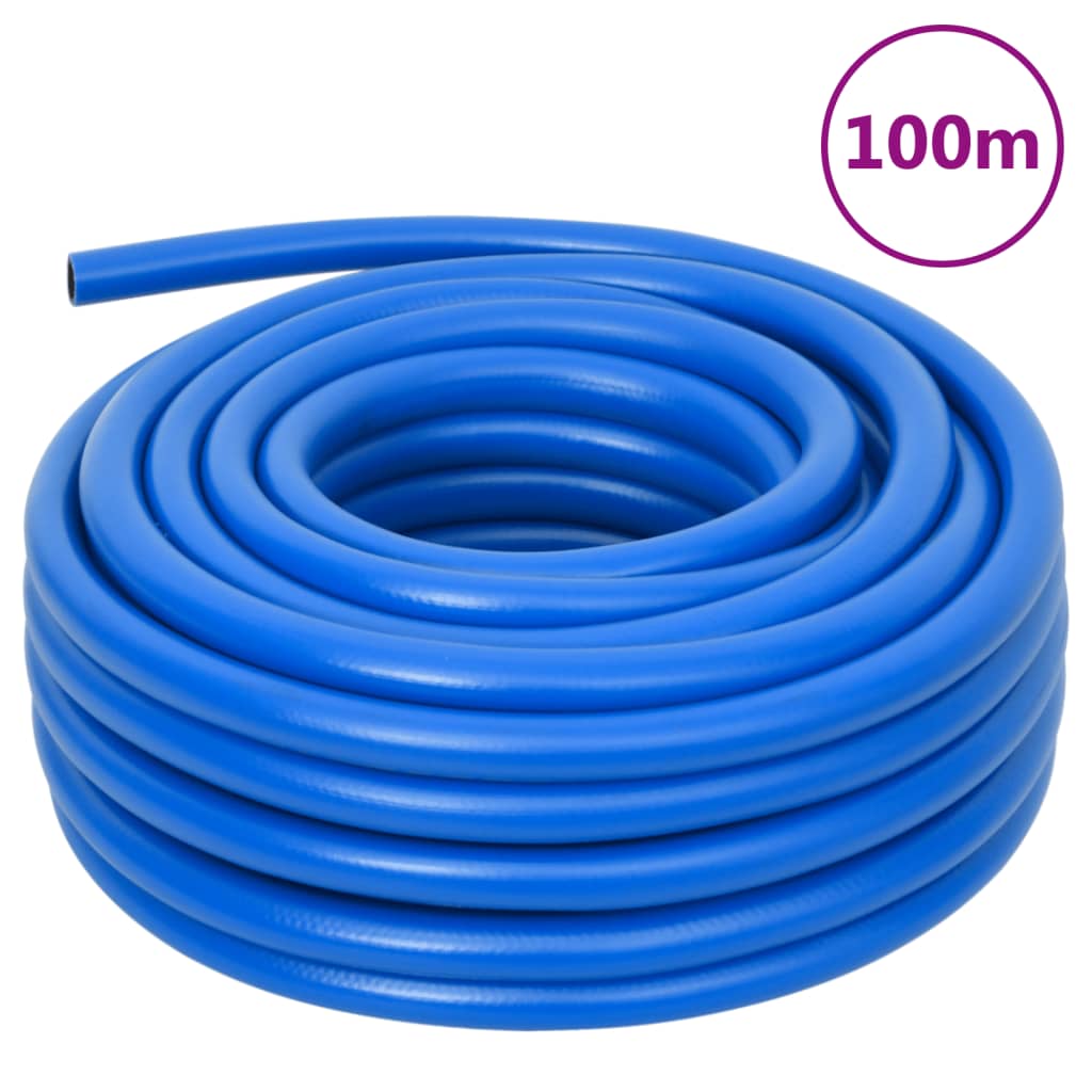 gaisa šļūtene, zila, 0,7", 100 m, PVC