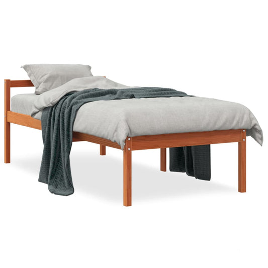 senioru gulta, vaska brūna, 90x190 cm, priedes masīvkoks
