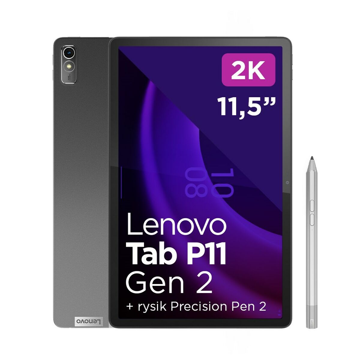 Planšetdators Lenovo P11  6 GB RAM 11,5" MediaTek Helio G99 Pelēks 128 GB