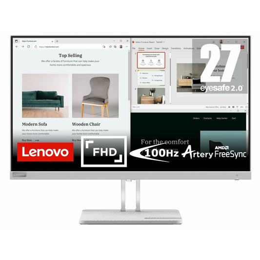 Monitors Lenovo L27e-40 Full HD 27" 100 Hz