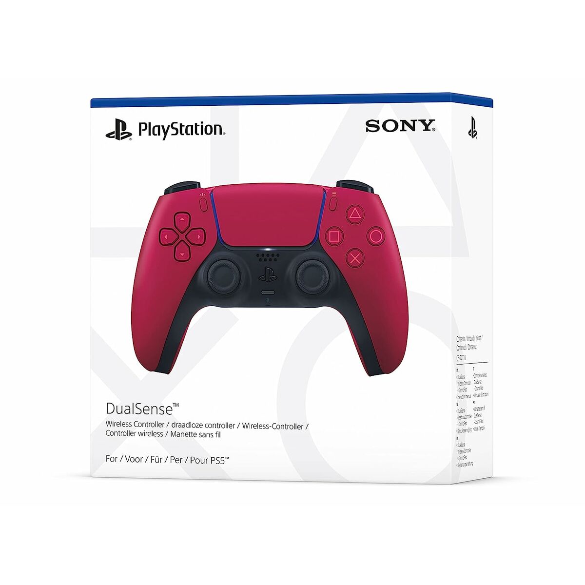 Пульт PS5 DualSense Sony Deep Earth - Volcanic Red