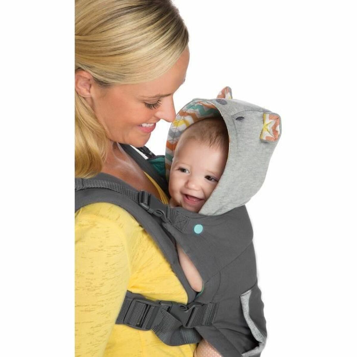 Переноска для младенцев Infantino Cuddle Up Bear Серый + 0 Years + 0 Months