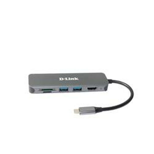 USB-разветвитель D-Link DUB-2327 Чёрный
