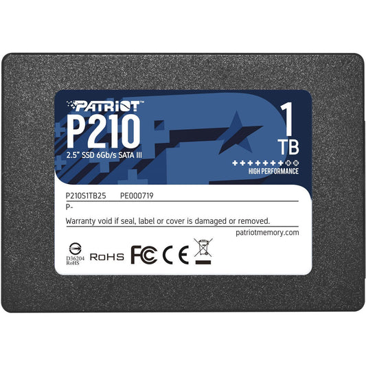 Cietais Disks Patriot Memory P210 1 TB HDD 1 TB SSD