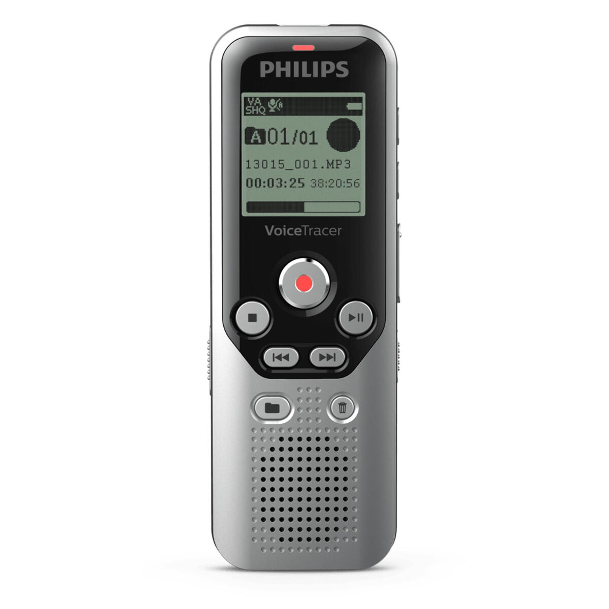 Diktafons Philips DVT1250 Melns/Pelēks