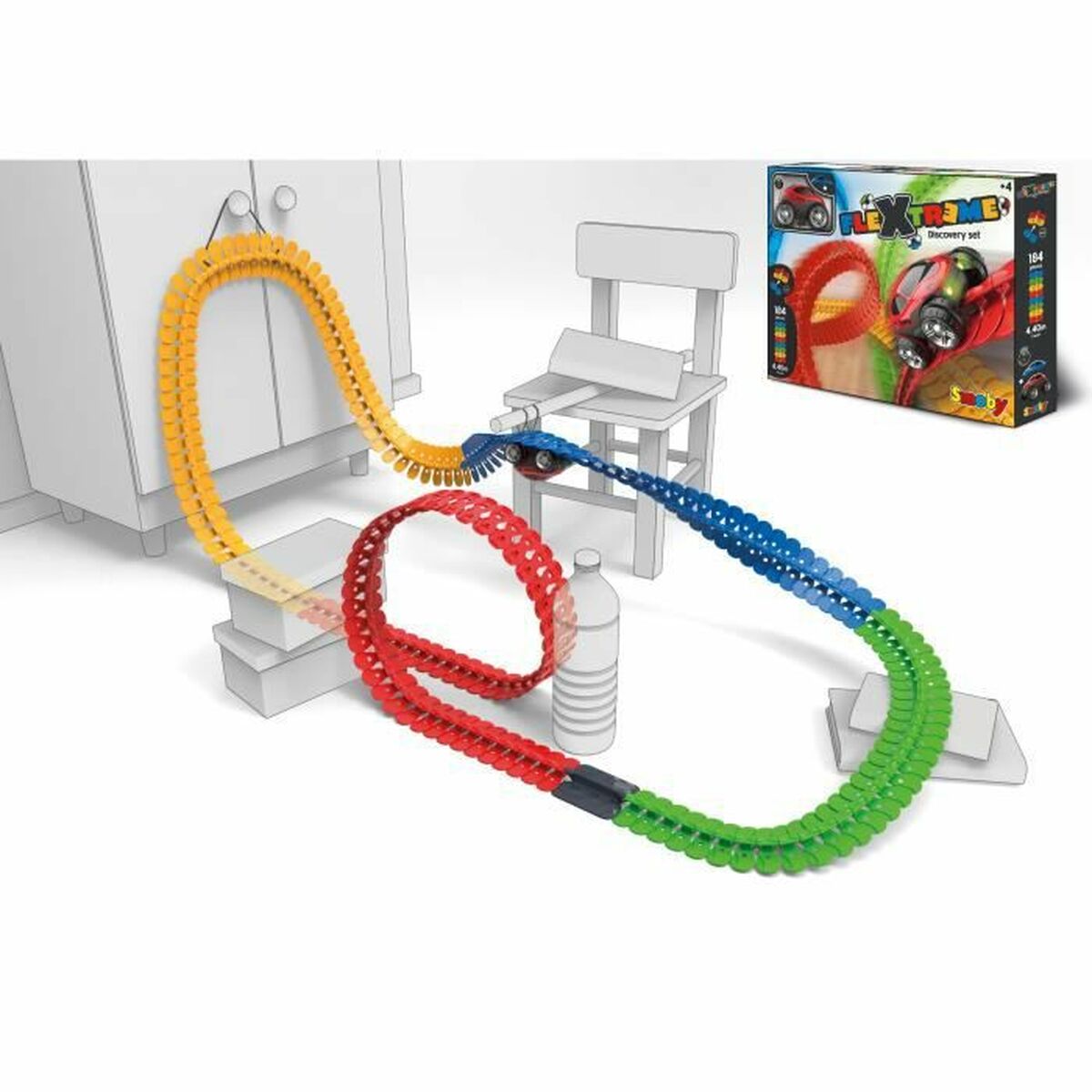 Racetrack Smoby FleXtreme Discovery Set